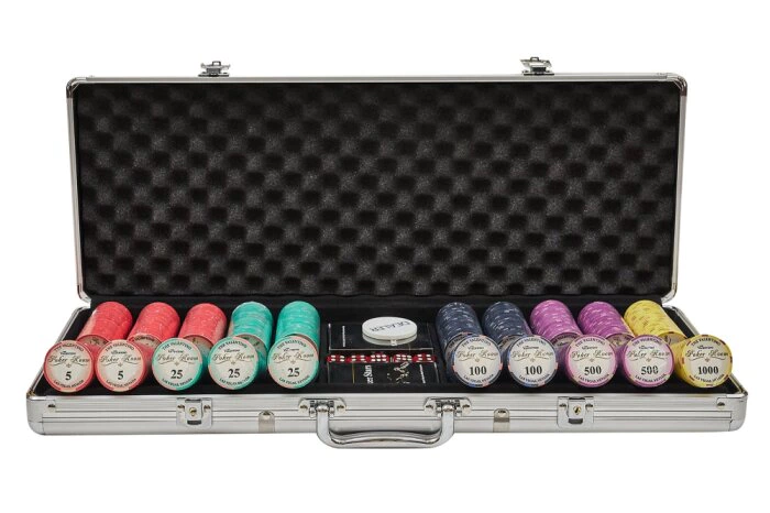 Valentino Poker Set for 500 chips