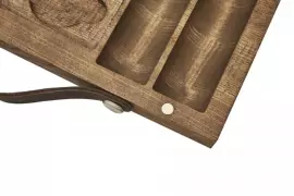 Кейс из ясеня на 200 фишек для покера