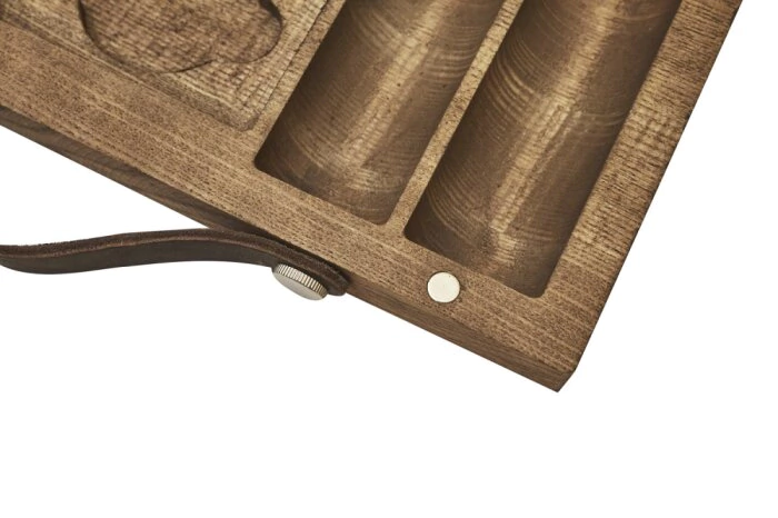 Ash case for 200 poker chips