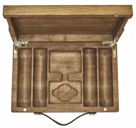 Кейс из ясеня на 200 фишек для покера