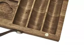 Кейс из ясеня на 300 фишек для покера