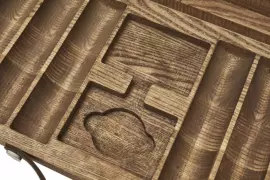 Кейс из ясеня на 300 фишек для покера