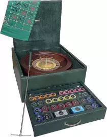 A gift set for playing roulette