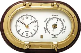 Часы настенные с барометром Часы настенные с барометром