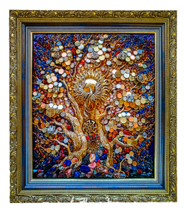 Wall panel "Money tree" (medium)