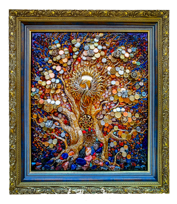 Wall panel "Money tree" (medium)