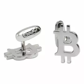 Cufflinks "Bitcoin"