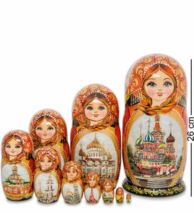 Матрешка 10м "Надежда" (собор)