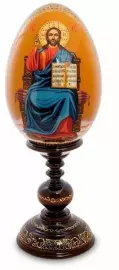 Яйцо-икона "Господь Вседержитель"