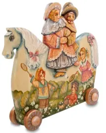 Фигурка резная "Пара"