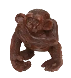 Статуэтка "Обезьяна "Не скажу" Статуэтка "Обезьяна "Не скажу"