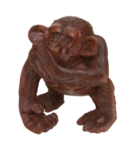 Statuette "Monkey-"I won't say"