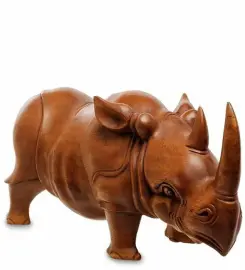 Статуэтка "Носорог" (суар, о.Бали)