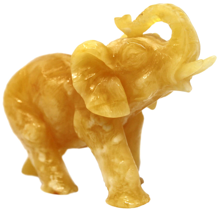 Amber statuette "Elephant"