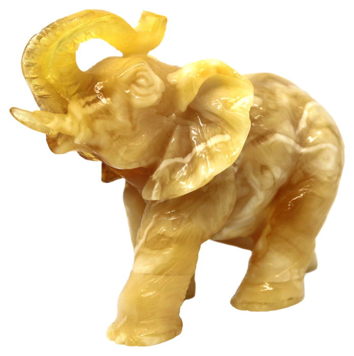 Amber statuette "Elephant"