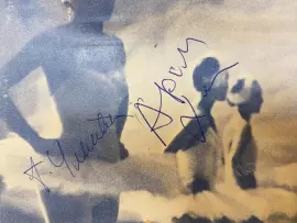 An autographed book by ballerina Galina Ulanova and composer Aram Khachaturian