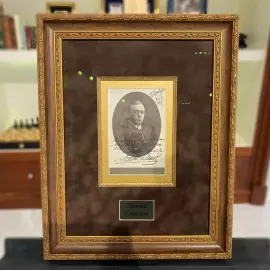 Фото с автографом оперного певца Леонида Собинова