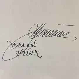 Книга "Макс и Елена" с автографом архитектора Симона Визенталя