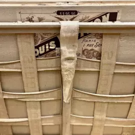 Louis Vuitton travel chest of the late 19th century