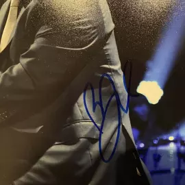 Фотография с автографом исполнителя Билли Джоэла