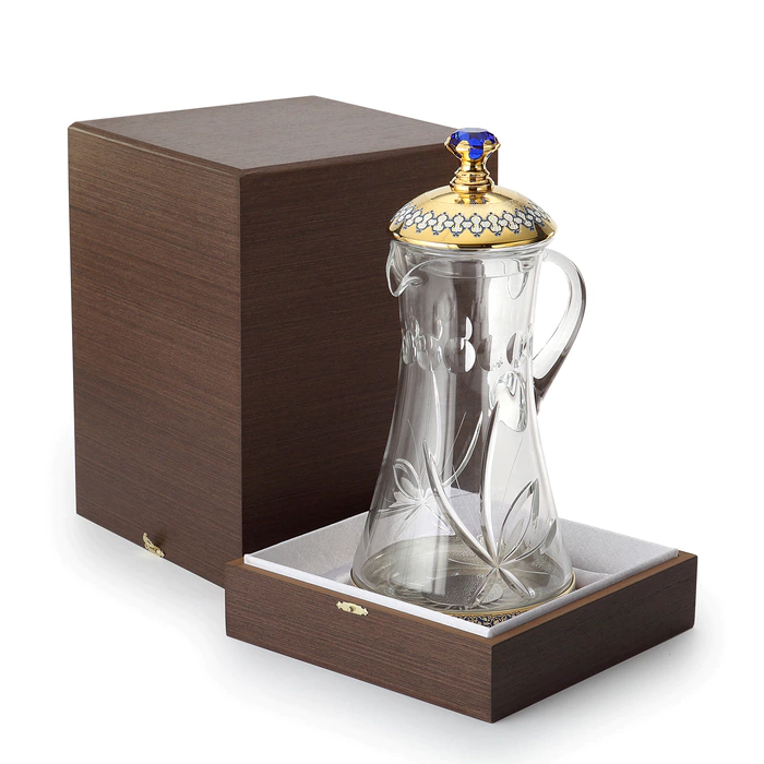 Lotus Flower water and juice set for 6 persons