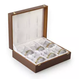 Lotus Flower water and juice set for 6 persons