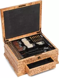 Набор для чистки оружия "Медведь" карельская береза