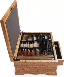 Набор для чистки оружия "Медведь" карельская береза