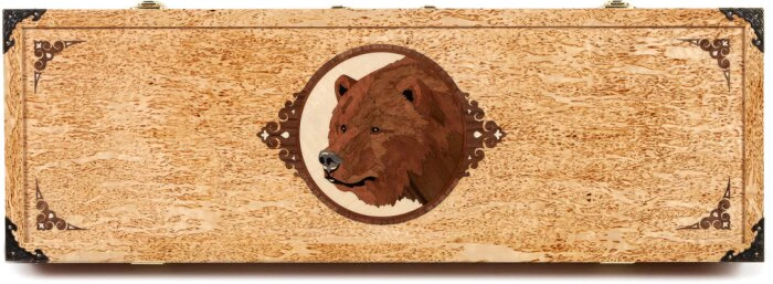 Set of skewers "Bear" (Karelian birch)
