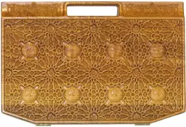 Лото в резном чемоданчике из ясеня "Арабеска-6"