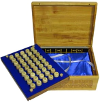 Lotto in a carved box made of stained ash "The duel of Peresvet with Chelubey on Kulikovo field"