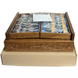 Шахматы эксклюзивные из дуба искусственного морения "Великая Отечественная Война"