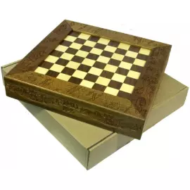 Шахматы эксклюзивные из дуба искусственного морения "Великая Отечественная Война"