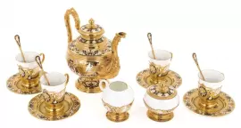 Сервиз чайный "Восточная сказка" на 4 персоны (эмаль)