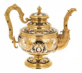 Сервиз чайный "Восточная сказка" на 4 персоны (эмаль)