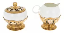 Сервиз чайный "Восточная сказка" на 4 персоны (эмаль)