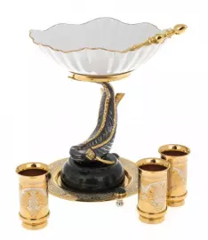 Икорница "Белуга" (фарфор)