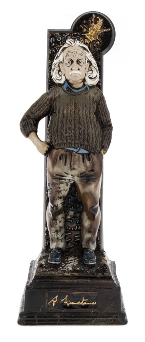 Porcelain statuette "Einstein"
