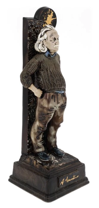 Porcelain statuette "Einstein"
