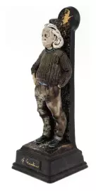 Porcelain statuette "Einstein"