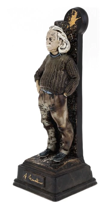 Porcelain statuette "Einstein"