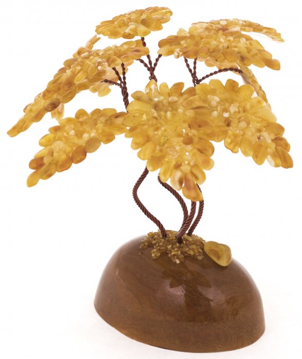 Amber tree (4 branches)