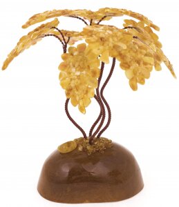 Amber tree (4 branches)