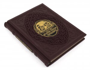 Подарочная книга в кожаном переплёте "Великие князья Рюриковичи"