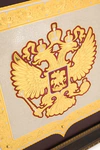Панно с эмалями "Герб РФ" Златоуст
