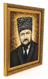 Portrait of amber "Akhmat Kadyrov"