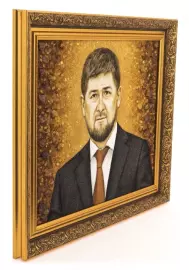 Portrait of amber "Ramzan Kadyrov"