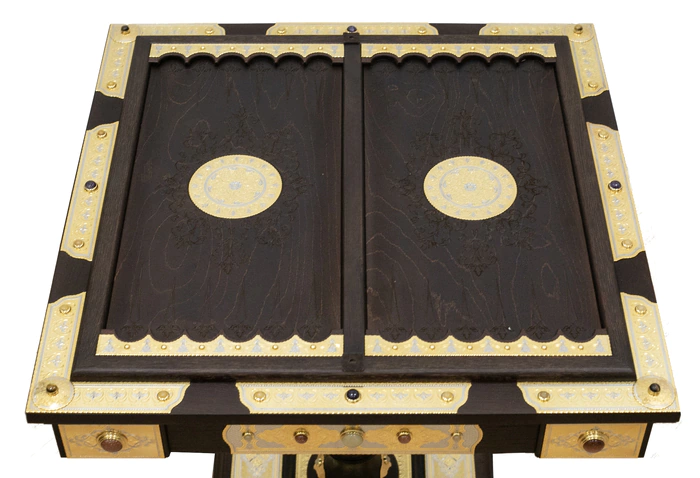 Backgammon table "Decorated" Zlatoust