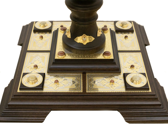 Backgammon table "Decorated" Zlatoust