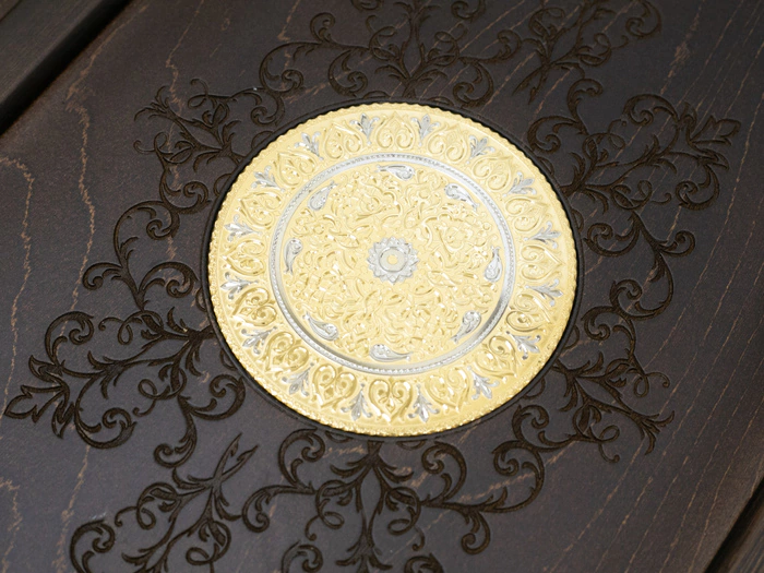 Backgammon table "Decorated" Zlatoust